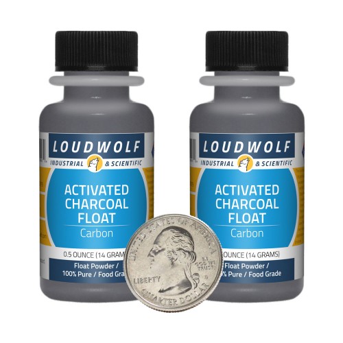 Activated Charcoal Float - 1 Ounce in 2 Bottles