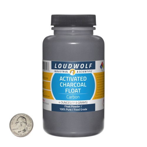 Activated Charcoal Float - 4 Ounces in 1 Bottle