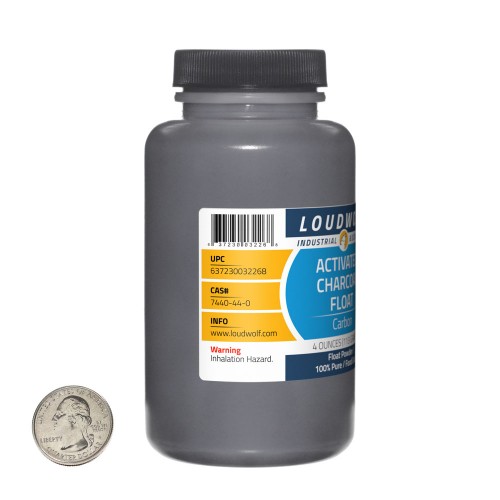 Activated Charcoal Float - 12 Ounces in 3 Bottles