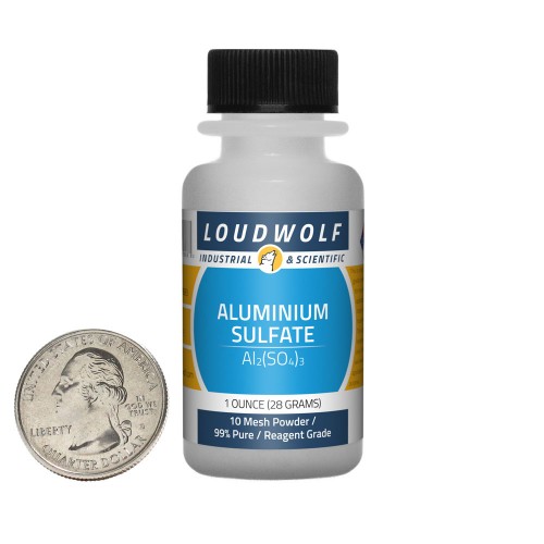 Aluminium Sulfate - 1 Ounce in 1 Bottle