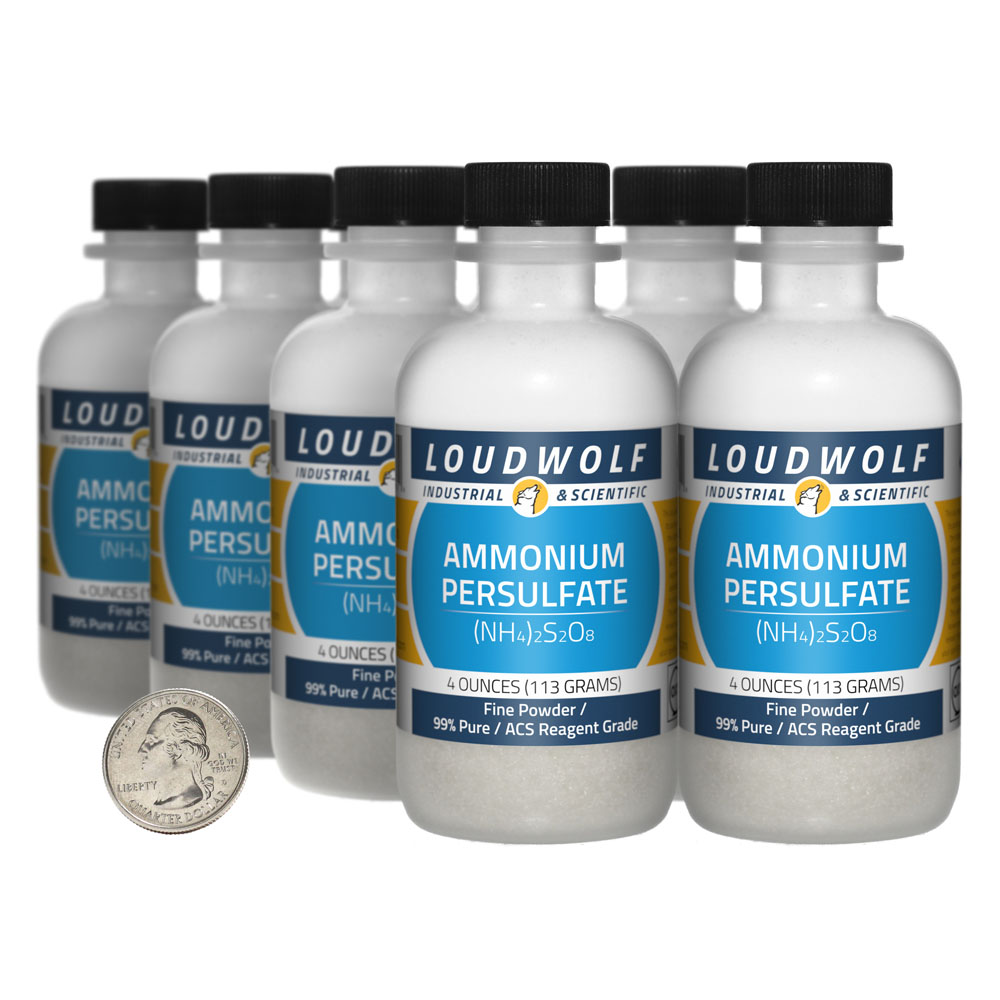 Ammonium Persulfate - 2 Pounds in 8 Bottles Ammonium Persulfate - 2 Pounds in 8 Bottles