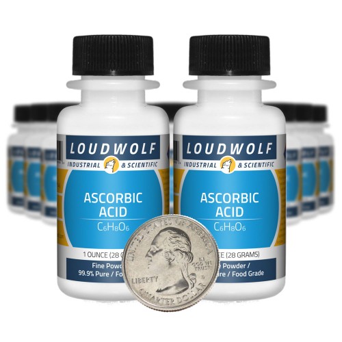 Ascorbic Acid - 1.3 Pounds in 20 Bottles Ascorbic Acid - 1.3 Pounds in 20 Bottles