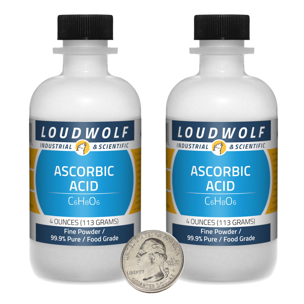 Ascorbic Acid - 8 Ounces in 2 Bottles Ascorbic Acid - 8 Ounces in 2 Bottles