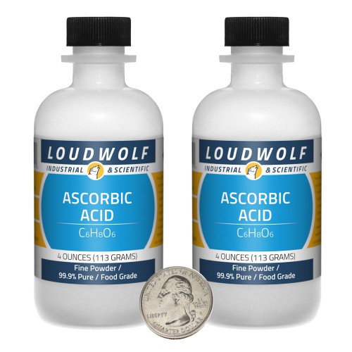 Ascorbic Acid - 8 Ounces in 2 Bottles Ascorbic Acid - 8 Ounces in 2 Bottles