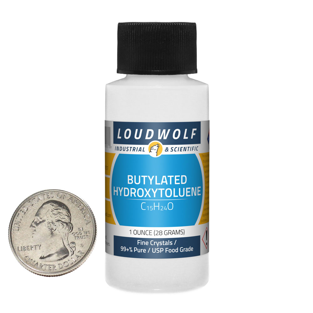 Butylated Hydroxytoluene - 1 Ounce in 1 Bottle Butylated Hydroxytoluene - 1 Ounce in 1 Bottle