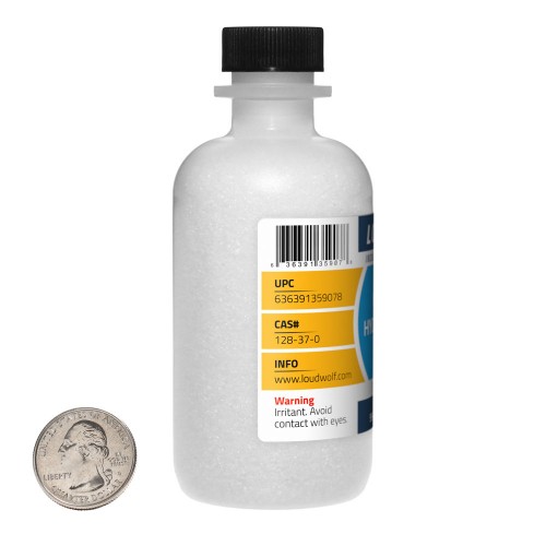 Butylated Hydroxytoluene - 1.5 Pounds in 8 Bottles