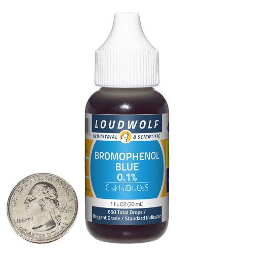 Bromophenol Blue 0.1% - 1 Fluid Ounce in 1 Bottle