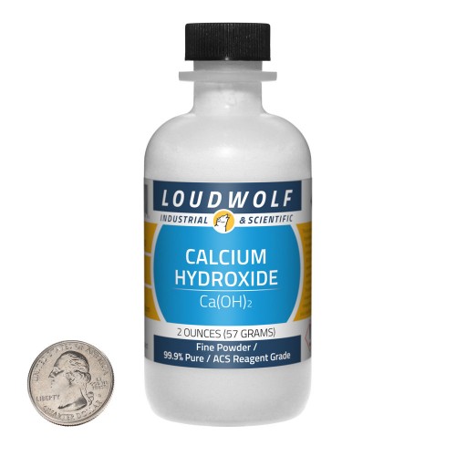 Calcium Hydroxide - 2 Ounces in 1 Bottle