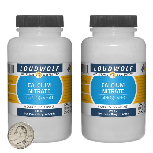 Calcium Nitrate - 1 Pound in 2 Bottles
