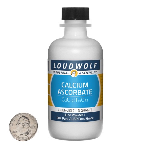 Calcium Ascorbate - 4 Ounces in 1 Bottle