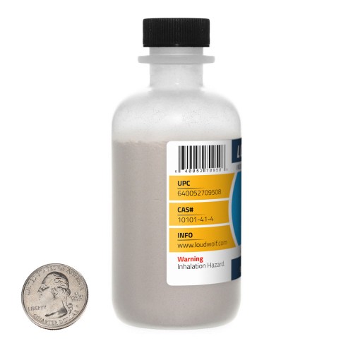 Calcium Sulfate (Gypsum) - 1 Pound in 4 Bottles