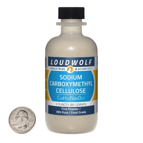 Sodium Carboxymethyl Cellulose - 3 Ounces in 1 Bottle Sodium Carboxymethyl Cellulose - 3 Ounces in 1 Bottle