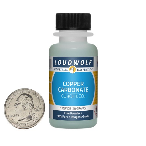 Copper Carbonate - 1 Ounce in 1 Bottle Copper Carbonate - 1 Ounce in 1 Bottle
