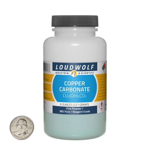 Copper Carbonate - 8 Ounces in 1 Bottle Copper Carbonate - 8 Ounces in 1 Bottle
