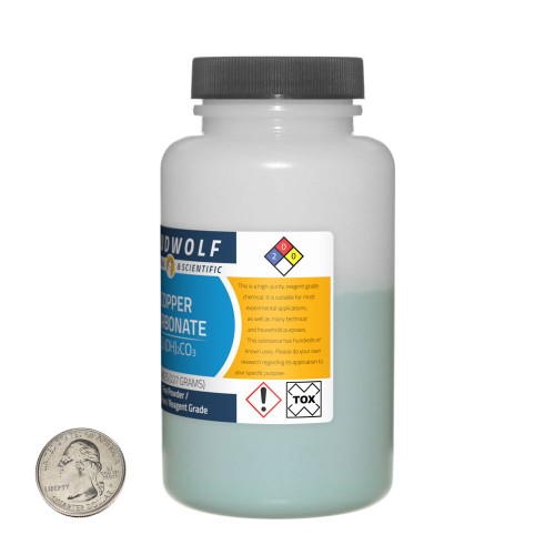 Copper Carbonate - 1 Pound in 2 Bottles
