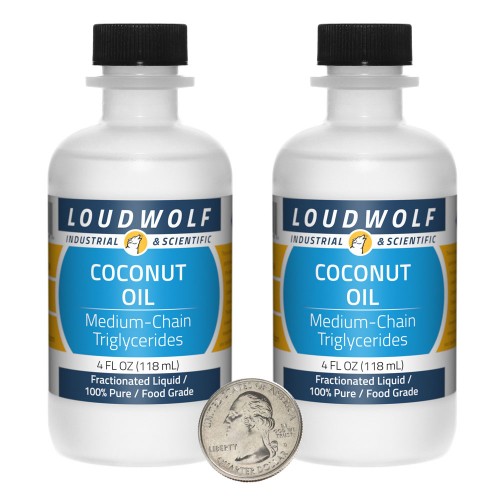 Coconut Oil - 8 Fluid Ounces in 2 Bottles