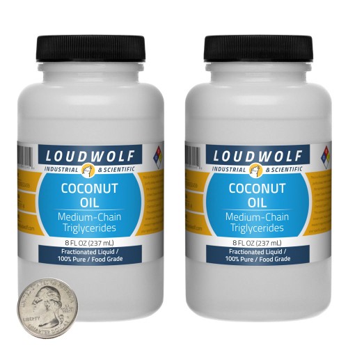 Coconut Oil - 16 Fluid Ounces in 2 Bottles