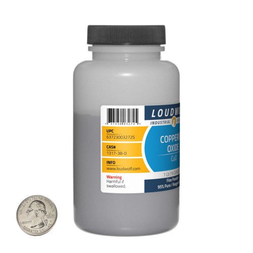 Copper(II) Oxide - 2 Pounds in 2 Bottles Copper(II) Oxide - 2 Pounds in 2 Bottles