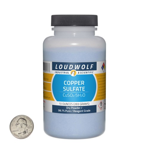 Copper Sulfate - 10 Ounces in 1 Bottle