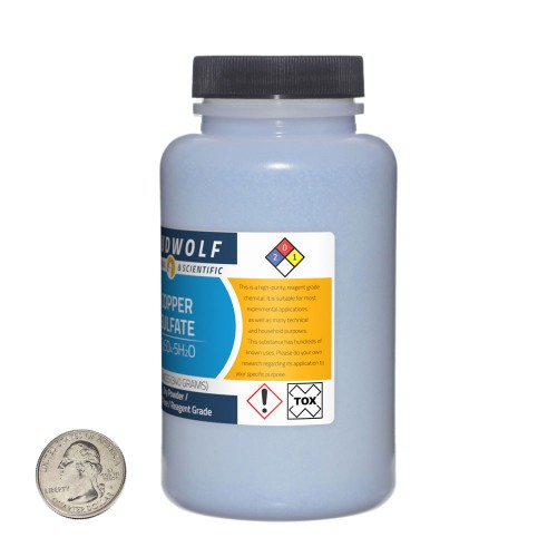 Copper Sulfate - 3 Pounds in 4 Bottles Copper Sulfate - 3 Pounds in 4 Bottles