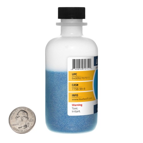 Copper Sulfate - 4 Ounces in 1 Bottle Copper Sulfate - 4 Ounces in 1 Bottle