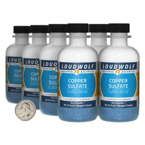 Copper Sulfate - 2 Pounds in 8 Bottles