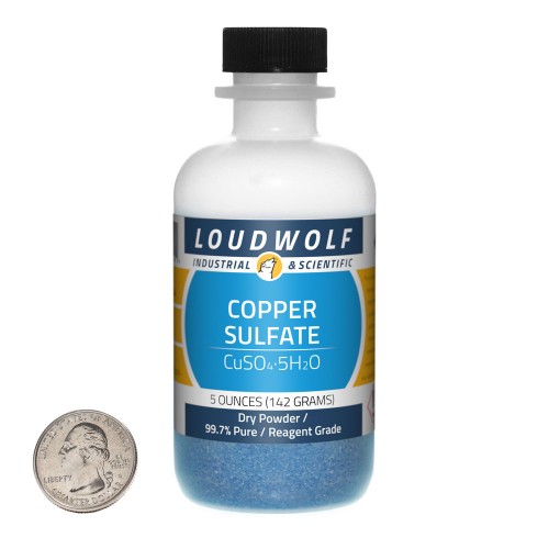 Copper Sulfate - 5 Ounces in 1 Bottle