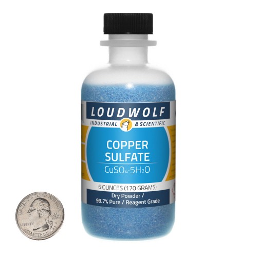 Copper Sulfate - 6 Ounces in 1 Bottle