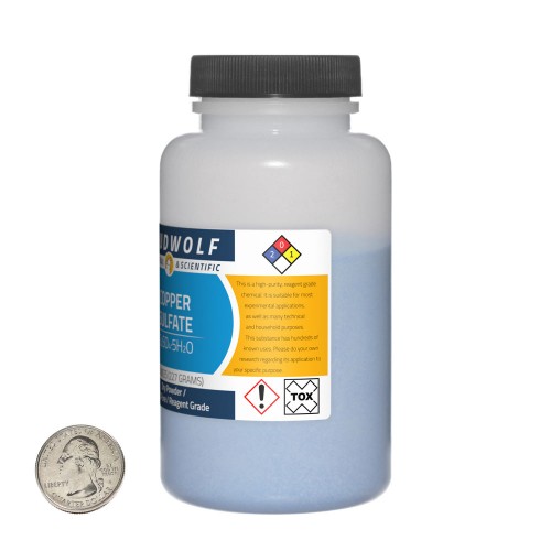 Copper Sulfate - 2 Pounds in 4 Bottles