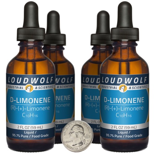 D-Limonene - 8 Fluid Ounces in 4 Bottles