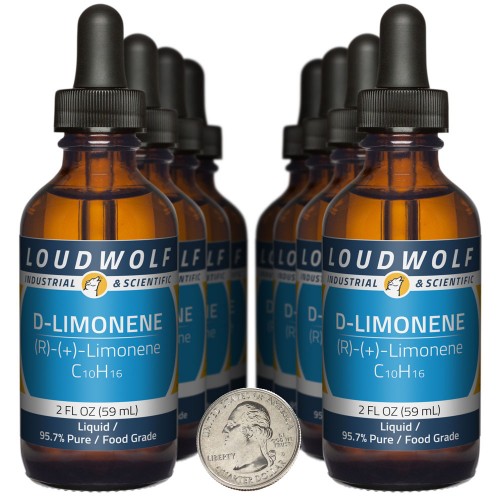 D-Limonene - 16 Fluid Ounces in 8 Bottles