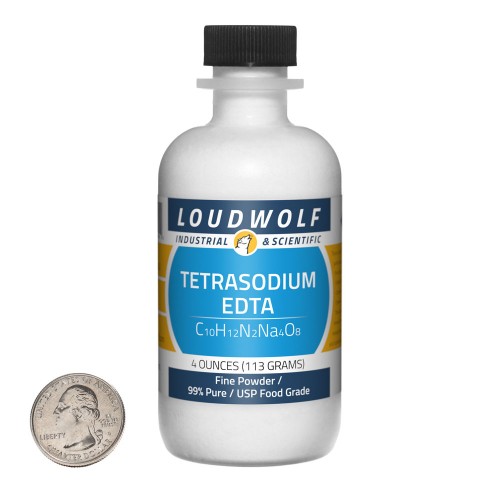 Tetrasodium EDTA - 4 Ounces in 1 Bottle