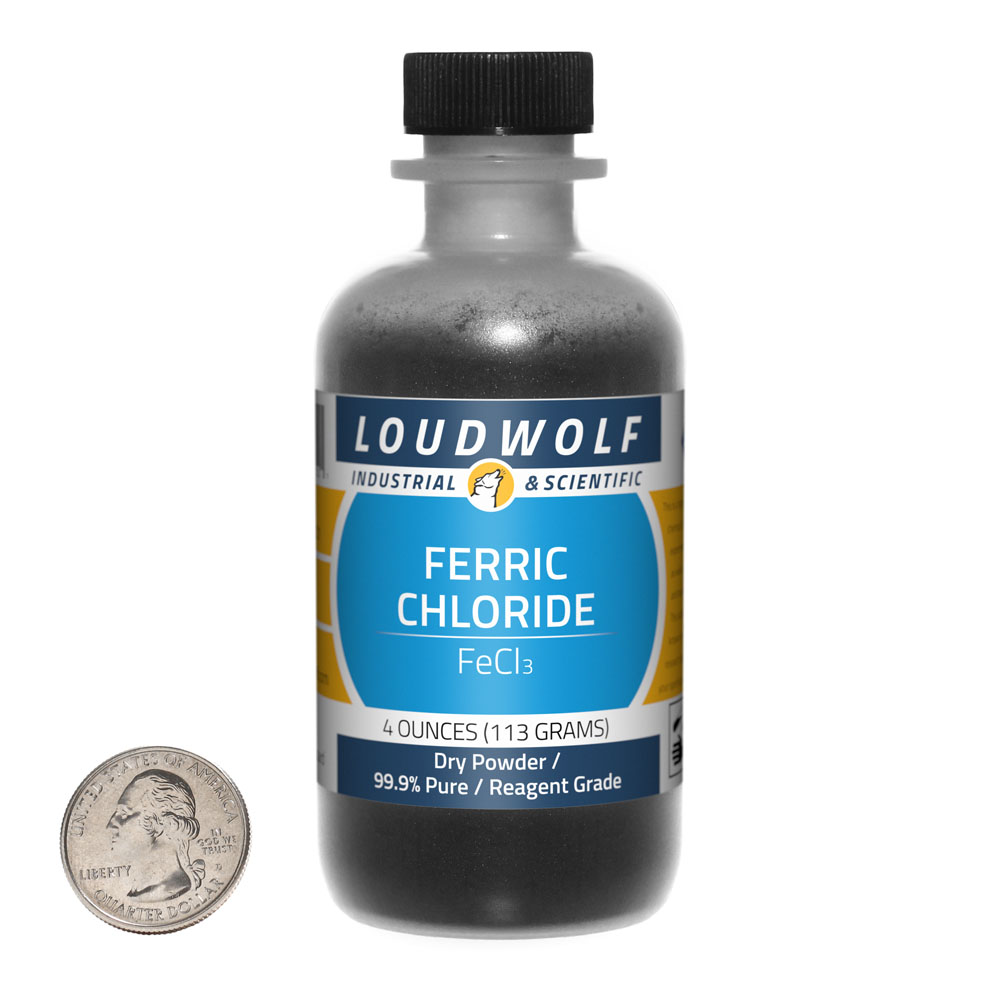 Ferric Chloride - 4 Ounces in 1 Bottle Ferric Chloride - 4 Ounces in 1 Bottle