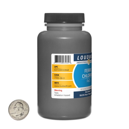 Ferric Chloride - 2 Pounds in 4 Bottles Ferric Chloride - 2 Pounds in 4 Bottles