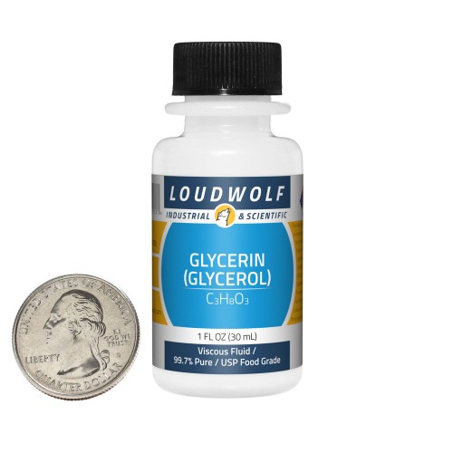 Glycerin (Glycerol) - 1 Fluid Ounce in 1 Bottle Glycerin (Glycerol) - 1 Fluid Ounce in 1 Bottle