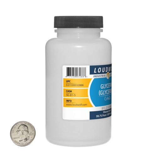 Glycerin (Glycerol) - 32 Fluid Ounces in 4 Bottles Glycerin (Glycerol) - 32 Fluid Ounces in 4 Bottles