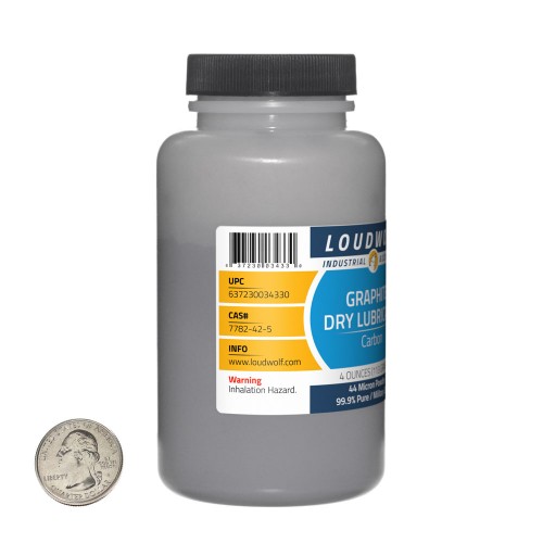 Graphite Dry Lubricant - 4 Ounces in 1 Bottle