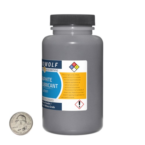 Graphite Dry Lubricant - 1.5 Pounds in 4 Bottles