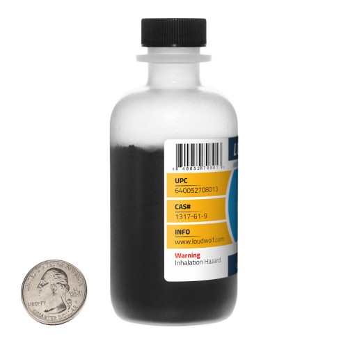 Black Iron Oxide - 4 Pounds in 8 Bottles