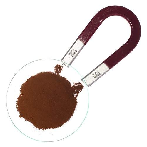 Red Magnetic Iron Oxide - 1.5 Pounds in 4 Bottles