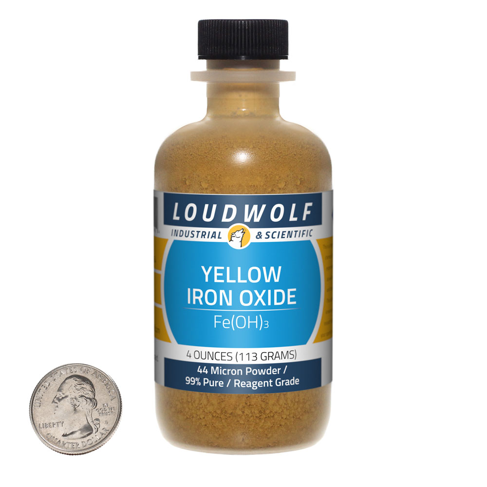 Yellow Iron Oxide - 4 Ounces in 1 Bottle Yellow Iron Oxide - 4 Ounces in 1 Bottle