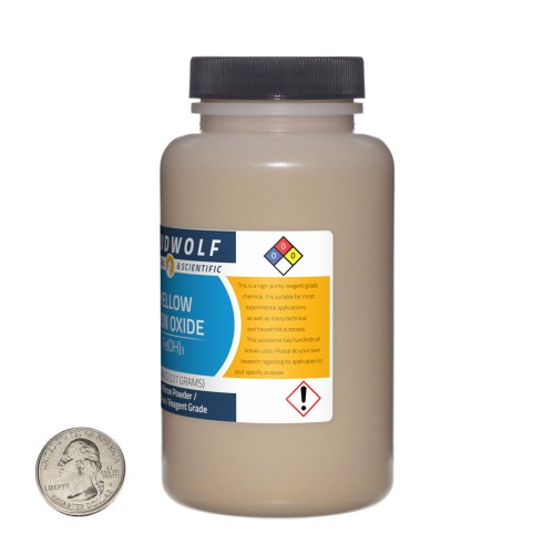 Yellow Iron Oxide - 8 Ounces in 1 Bottle