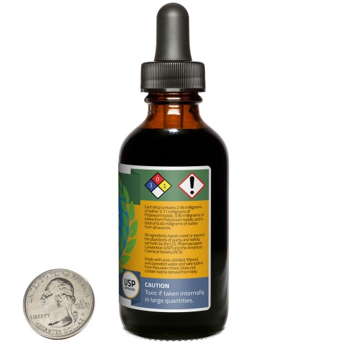 Lugol's Solution 5% - 16 Fluid Ounces in 8 Bottles Lugol's Solution 5% - 16 Fluid Ounces in 8 Bottles