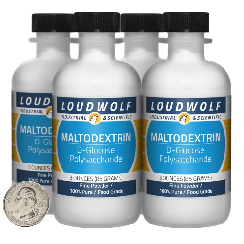 Maltodextrin - 12 Ounces in 4 Bottles