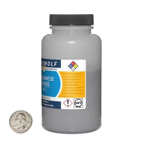 Manganese Dioxide - 1 Pound in 1 Bottle