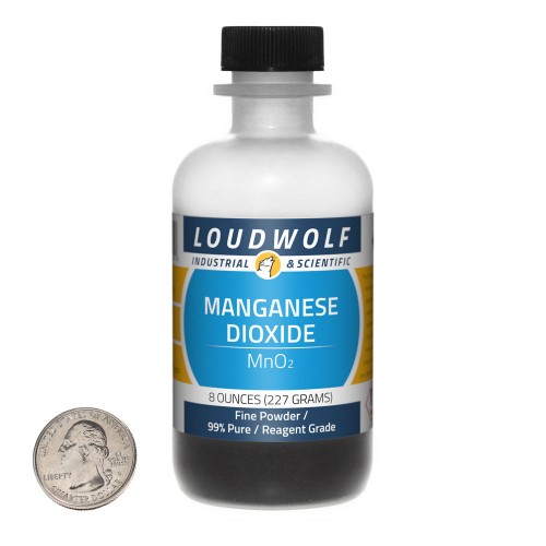 Manganese Dioxide - 8 Ounces in 1 Bottle