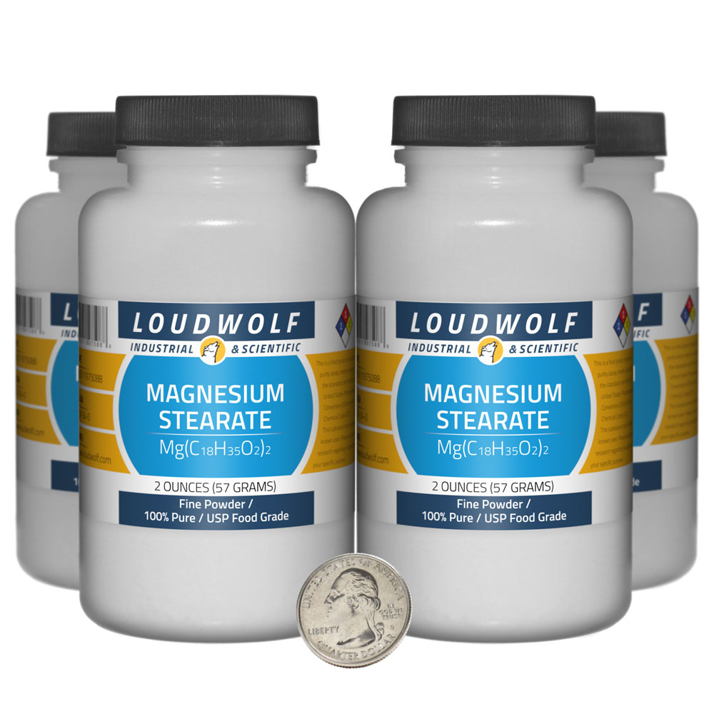 Magnesium Stearate - 8 Ounces in 4 Bottles Magnesium Stearate - 8 Ounces in 4 Bottles
