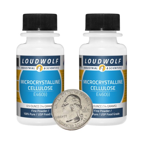 Microcrystalline Cellulose - 1 Ounce in 2 Bottles