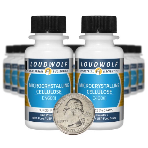 Microcrystalline Cellulose - 10 Ounces in 20 Bottles