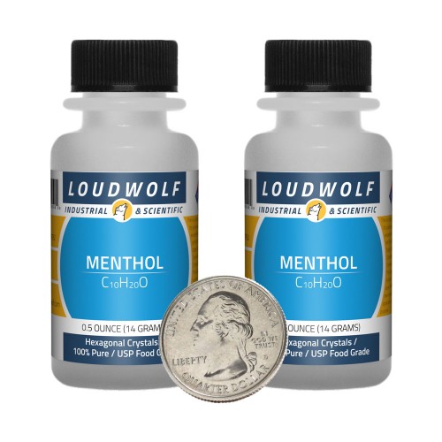 Menthol - 1 Ounce in 2 Bottles
